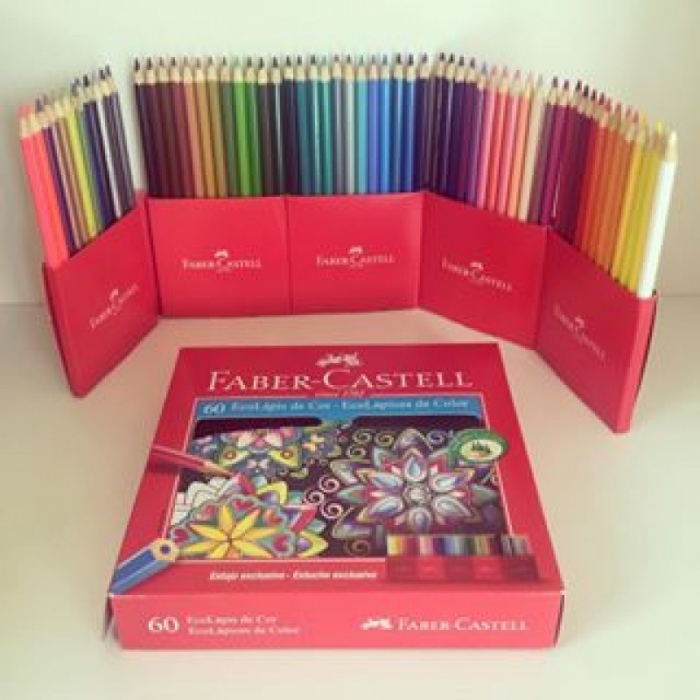 Lápis de cor 60 cores Faber-Castell Edição Limitada