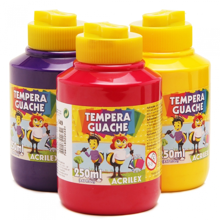 Tinta Guache 250ml Acrilex