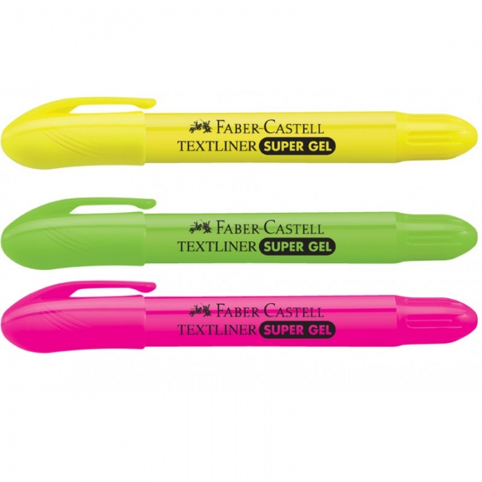 Caneta Marca Texto Gel Faber-Castell